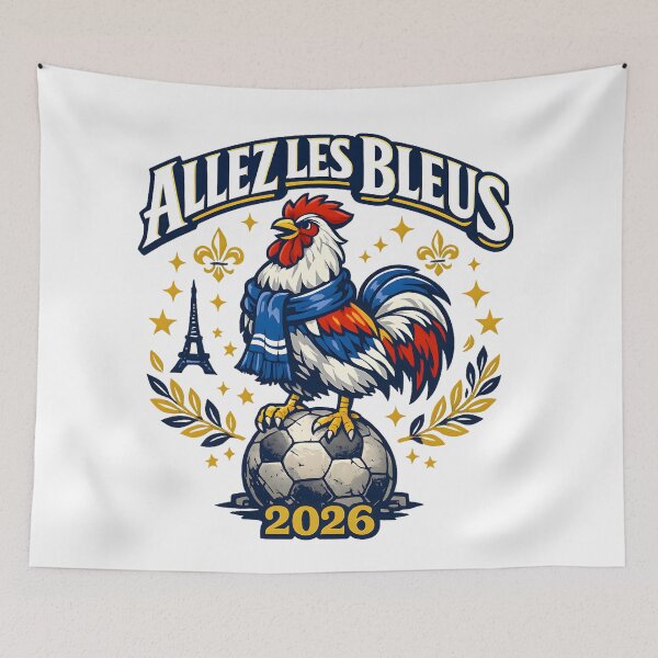 Item preview, French Rooster Football 2026 Vintage T-Shirt designed and sold by Drofted.
