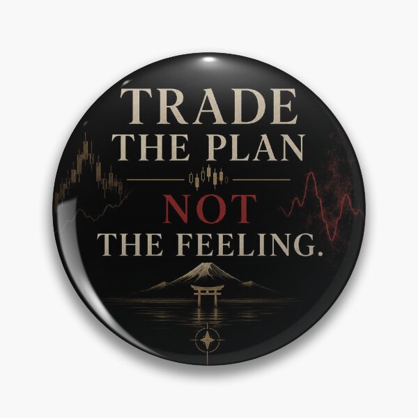 Item preview, Trade the Plan Not the Feeling – Trading Mindset Motivation designed and sold by SmartMoneyMugs .