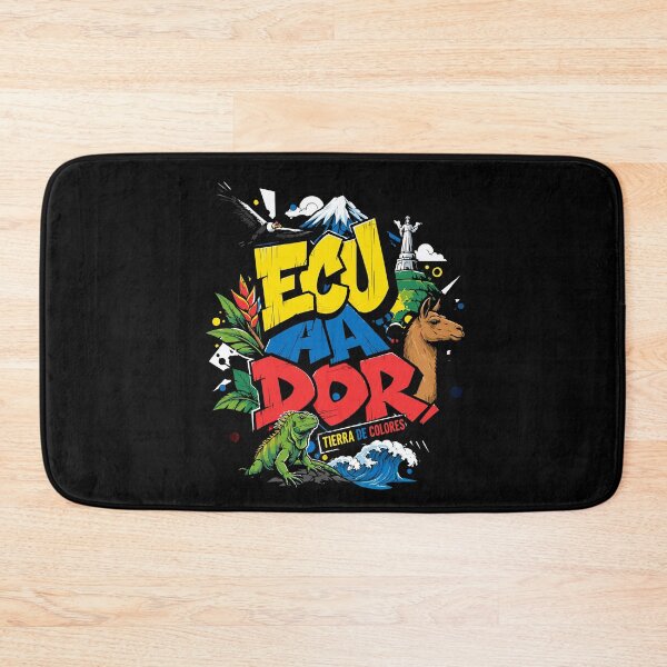 Item preview, Ecuador Land of Colors Graffiti Design designed and sold by AtuqStudio.