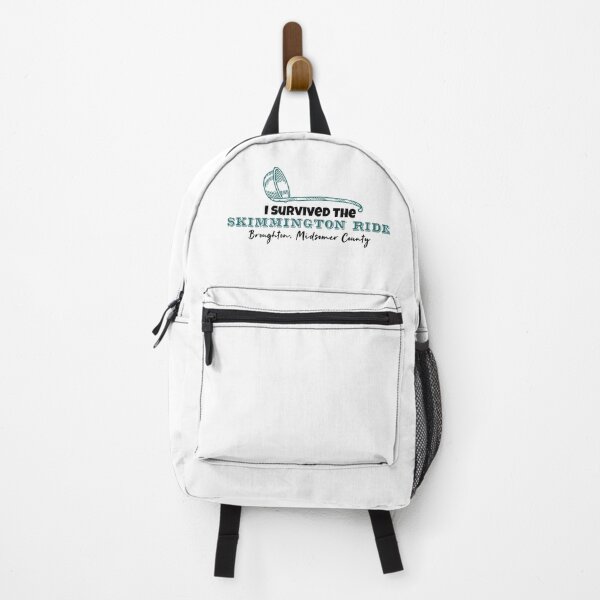 Item preview, The Skimmington Ride (Teal on White) designed and sold by PawsitiveMum3.