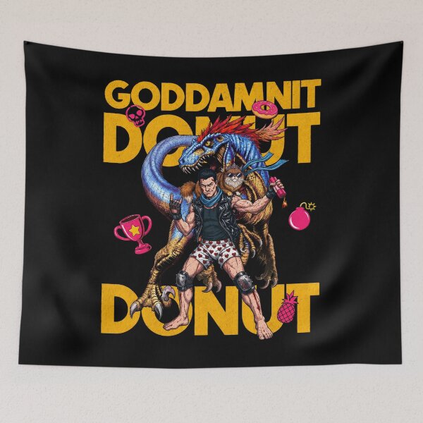 Item preview, Dungeon Crawler Carl Donut Mongo - Goddamnit Donut designed and sold by DeeOumashu.