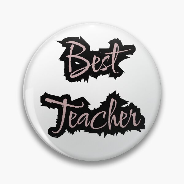 Item preview, Best Teacher – Appreciation Typography Design designed and sold by Swati's Digital Den.