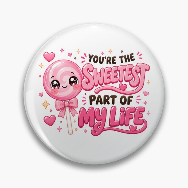 Item preview, You're The Sweetest Part Of My Life | Kawaii Valentine Love Art designed and sold by Dulxoz.