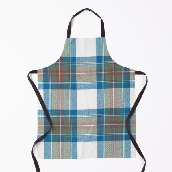 Aperçu de l'œuvre Stewart Tartan bleu mat créée et vendue par Kirrindy Designs.