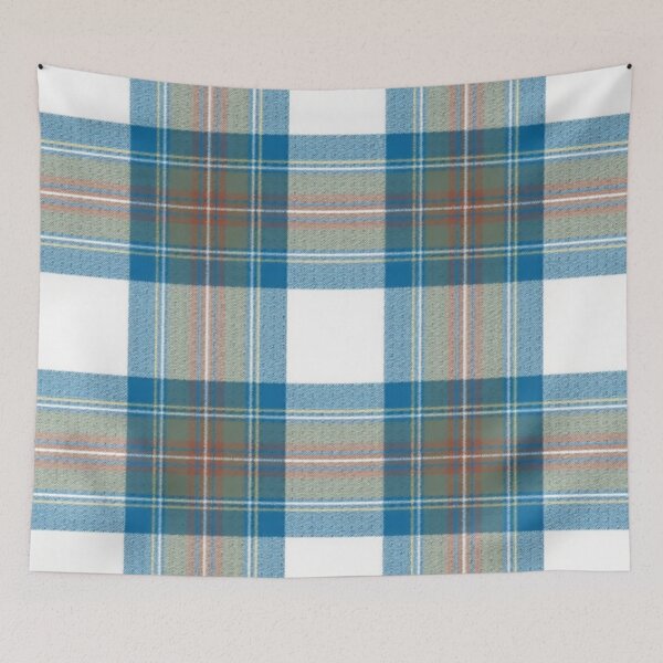 Item preview, Stewart Muted Blue Tartan designed and sold by Kirrindy Designs.
