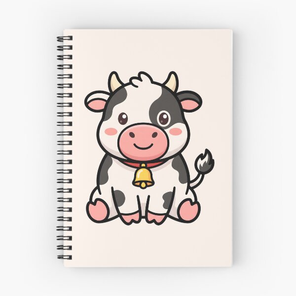 Item preview, Cute Baby Cow Cartoon Animal Illustration designed and sold by SplashTastic.