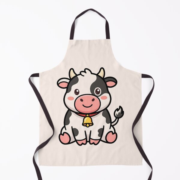 Item preview, Cute Baby Cow Cartoon Animal Illustration designed and sold by SplashTastic.
