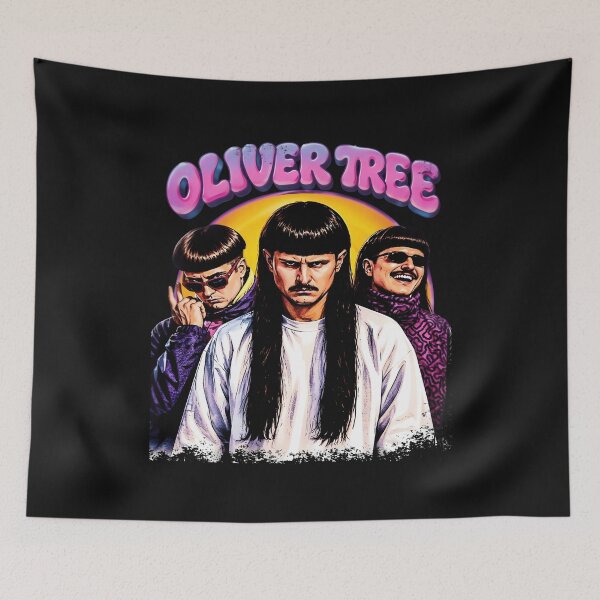 Item preview, Oliver Tree Vintage Alternative Music Portrait Graphic designed and sold by LillyCustomTees.