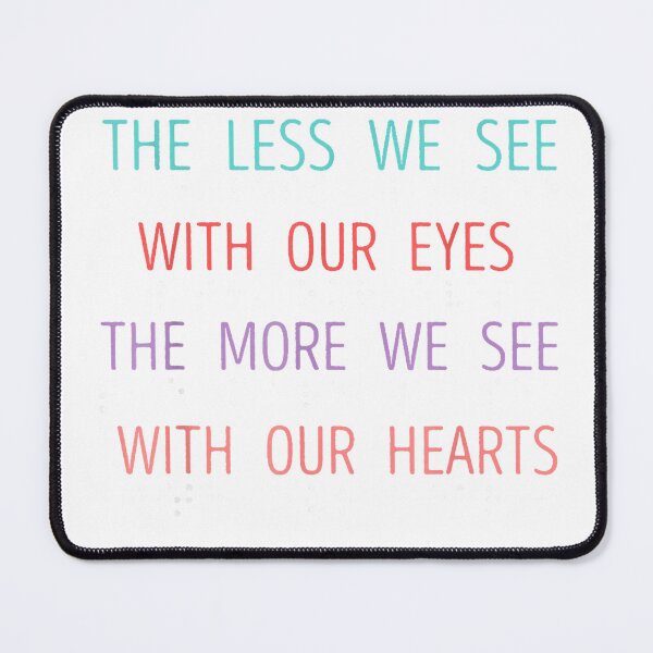 Item preview, Blind Spot The Less We See Braille Blind Awareness Blindness T-Shirt designed and sold by Badriiiii.
