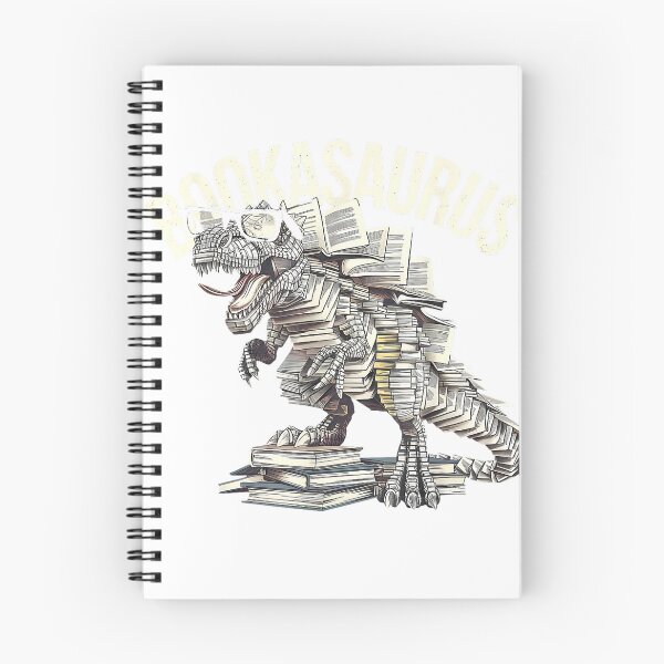Item preview, Book Dinosaur Bookworm T-Rex Dino Reading Books Funny Book T-Shirt designed and sold by kevincuellar.