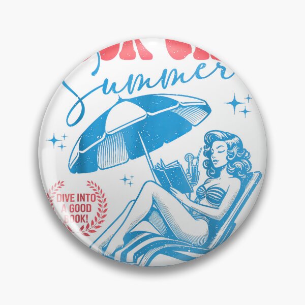 Item preview, Book Girl Summer Bookish Beach T-Shirt designed and sold by KTY-NUSS.
