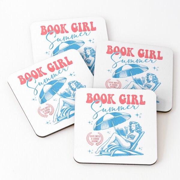 Item preview, Book Girl Summer Bookish Beach T-Shirt designed and sold by KTY-NUSS.