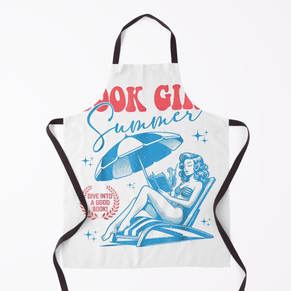 Item preview, Book Girl Summer Bookish Beach T-Shirt designed and sold by KTY-NUSS.
