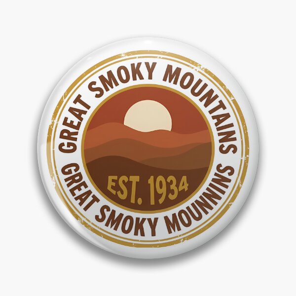 Item preview, Great Smoky Mountains 1934 designed and sold by DetourDgn.