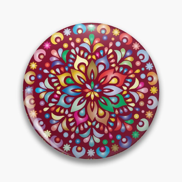 Item preview, Royal Rajwadi Mandala Art - Vibrant Ethnic Pattern designed and sold by ArtisticFlow Co.