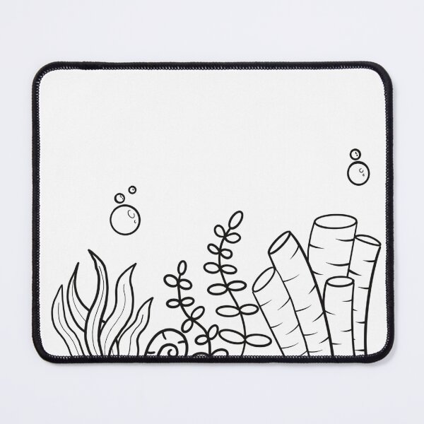 Item preview, Seaweed lineart designed and sold by DOKUYA59.