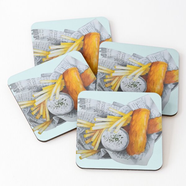 Item preview, Friday Fish and Chips designed and sold by Momndsonforever.