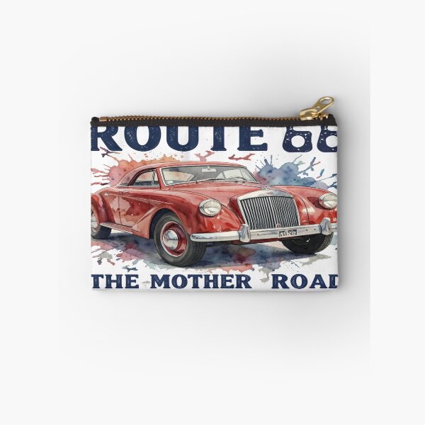 Item preview, Route 66 Centennial Vintage Car 1926–2026 | The Mother Road Classic Retro Americana Design designed and sold by DigiArt8Design.