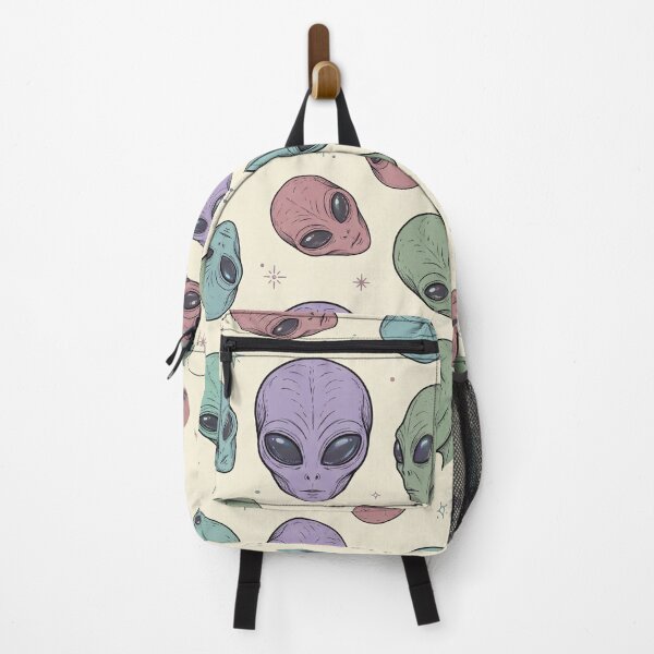 Item preview, Alien Visage - Seamless Pattern. designed and sold by krazzyremo.