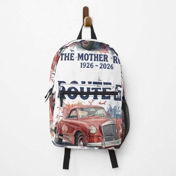 Item preview, Route 66 Centennial Vintage Car 1926–2026 | The Mother Road Classic Retro Americana Design designed and sold by DigiArt8Design.