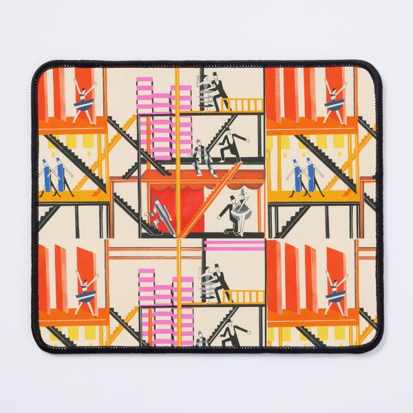 Item preview, BLACK ZIG-ZAG STAIRS designed and sold by THE GOOD FIND.