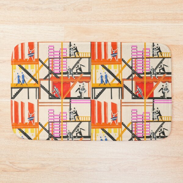 Item preview, BLACK ZIG-ZAG STAIRS designed and sold by THE GOOD FIND.