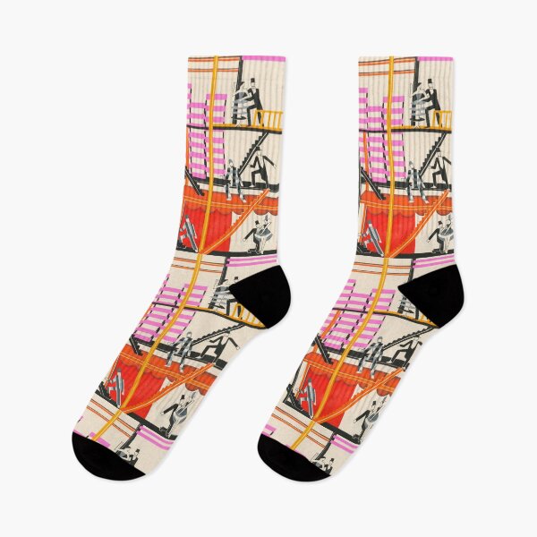Item preview, BLACK ZIG-ZAG STAIRS designed and sold by THE GOOD FIND.