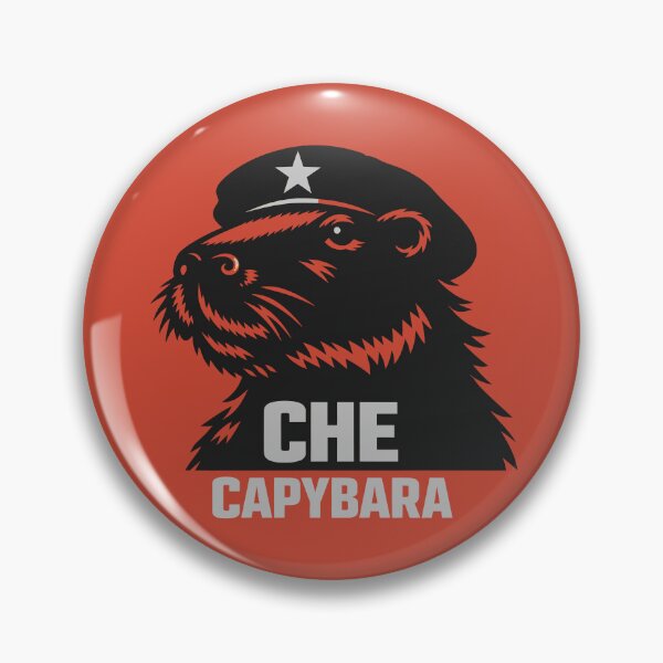Item preview, Che Capybara designed and sold by Cathedral of Curiosity.
