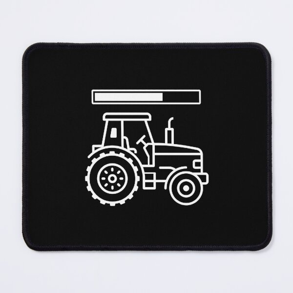 Item preview, Modern Digital Tractor Icon Loading Bar Graphic designed and sold by SplashTastic.
