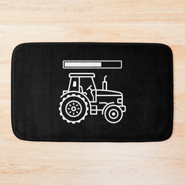 Item preview, Modern Digital Tractor Icon Loading Bar Graphic designed and sold by SplashTastic.
