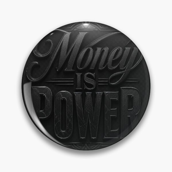 Item preview, Luxury Black‑on‑Black Power Typography designed and sold by Mindful56.