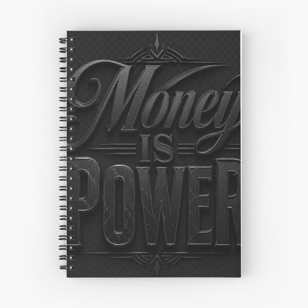 Item preview, Luxury Black‑on‑Black Power Typography designed and sold by Mindful56.