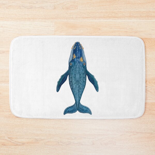 Item preview, Blue Whale Geometric Ocean Specimen designed and sold by capricedefille.