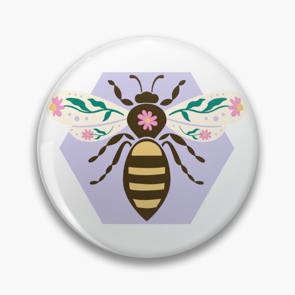 Item preview, colorful bee  designed and sold by poppet103.