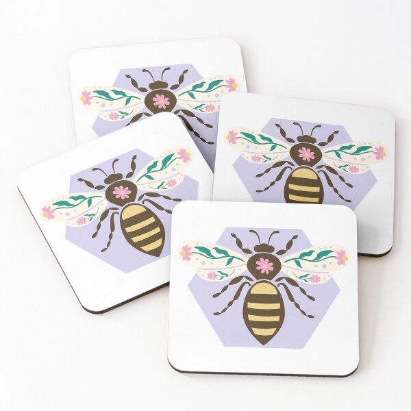 Item preview, colorful bee  designed and sold by poppet103.