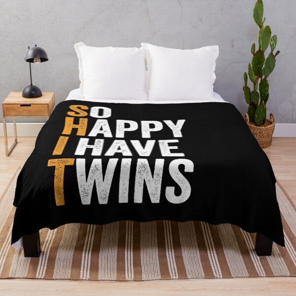 Item preview, So Happy I Have Twins - Funny Mom Dad Parent Saying designed and sold by zhanusafitra.