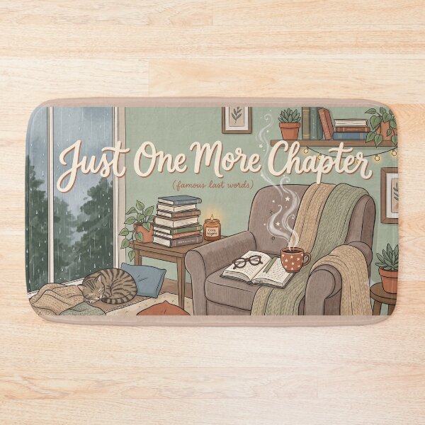 Item preview, Just One More Chapter Cozy BookTok Reader Gift designed and sold by Whimwick.