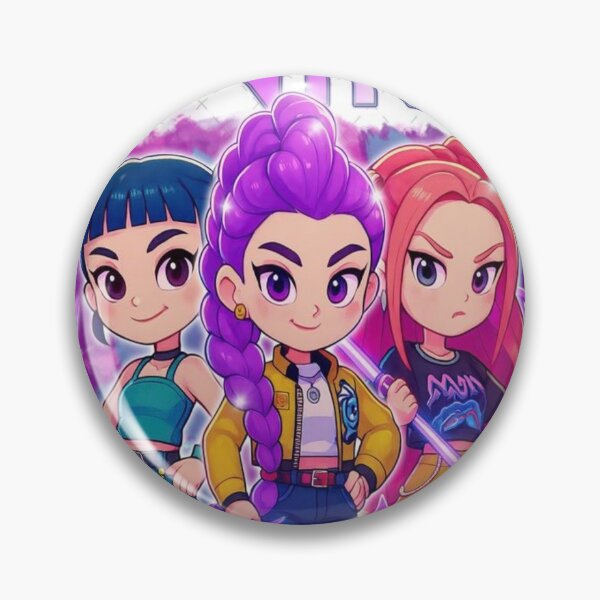 Item preview, Huntrix KPop Demon Hunters Anime Art designed and sold by DiligentCreations.