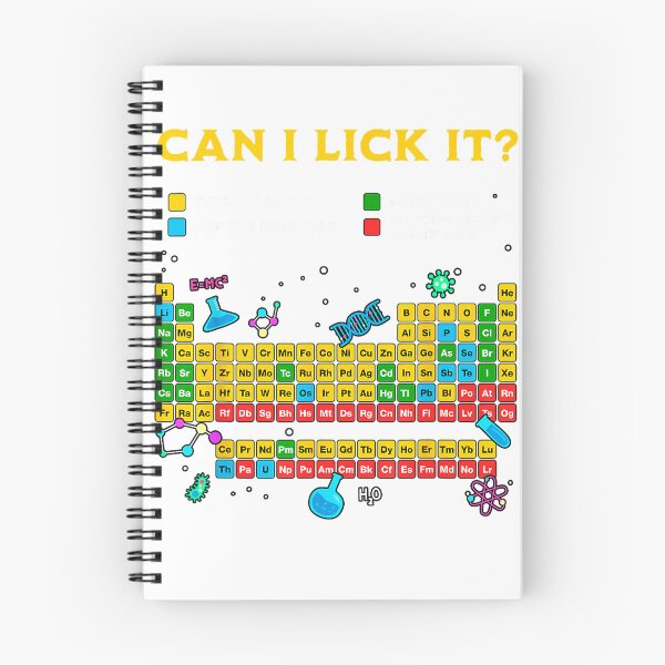 Item preview, Can I Lick It Periodic Table Funny Science Teacher Student T-Shirt designed and sold by Othinus.