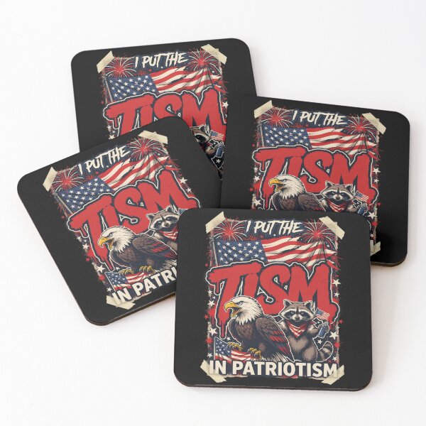 Item preview, I Put The Tism in Patriotism Athletic Eagle designed and sold by Naitsebas.