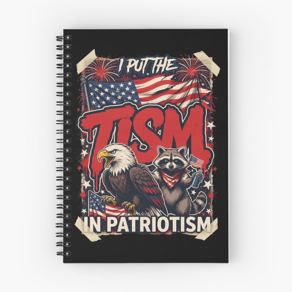 Item preview, I Put The Tism in Patriotism Athletic Eagle designed and sold by Naitsebas.