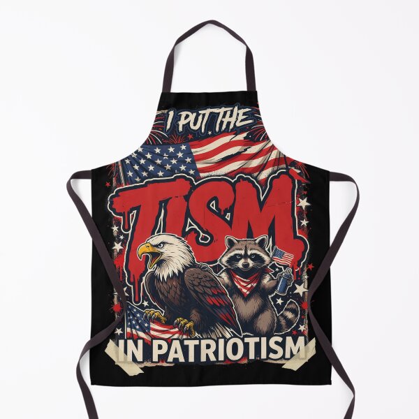 Item preview, I Put The Tism in Patriotism Athletic Eagle designed and sold by Naitsebas.