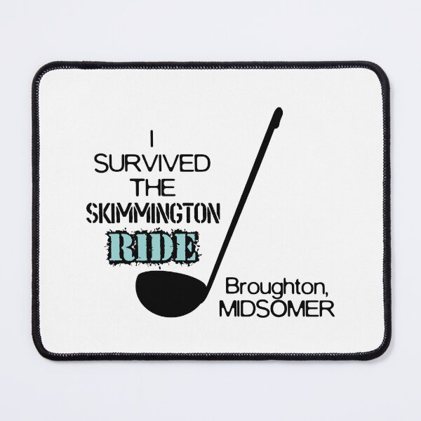 Item preview, I Survived The Skimmington Ride (on White) designed and sold by PawsitiveMum3.