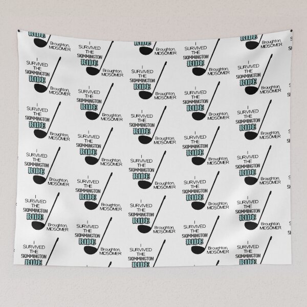 Item preview, I Survived The Skimmington Ride (on White) designed and sold by PawsitiveMum3.