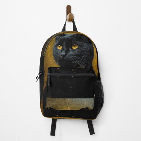 Item preview, Black Cat Gentleman Suit Renaissance Portrait Painting designed and sold by Francis & May.