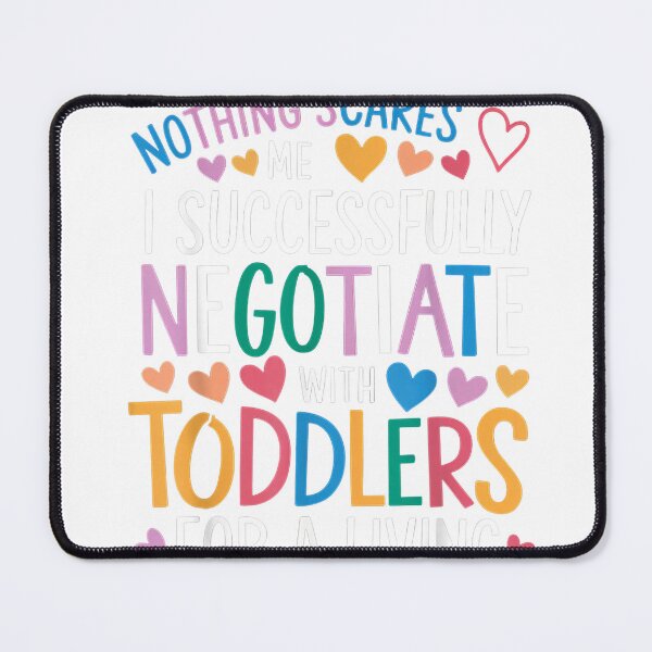 Item preview, Childcare Teacher Negotiate with Toddlers Daycare Provider T-Shirt designed and sold by KTY-NUSS.