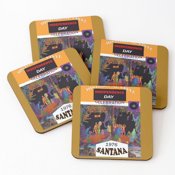 Item preview, "July 4th" 1976 "Santana" No.G designed and sold by VAVibrationArt.