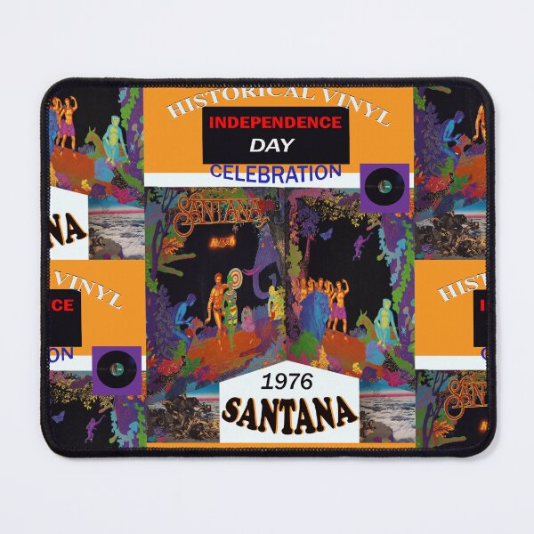 Item preview, "July 4th" 1976 "Santana" No.G designed and sold by VAVibrationArt.