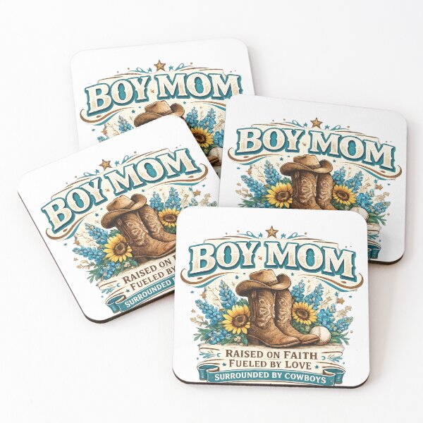 Item preview, Boy Mom : Raised on Faith Fueled by Love Surrounded by Cowboys Western Country Design designed and sold by Divine Boutique.