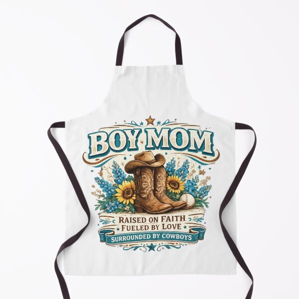 Item preview, Boy Mom : Raised on Faith Fueled by Love Surrounded by Cowboys Western Country Design designed and sold by Divine Boutique.